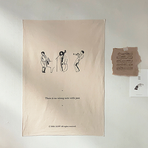 [LUFF] musician fabric poster