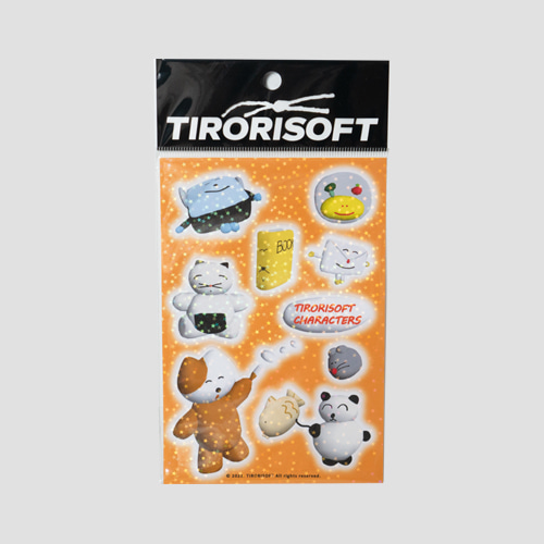 [띠로리소프트] Tirorisoft characters sticker (3차입고)