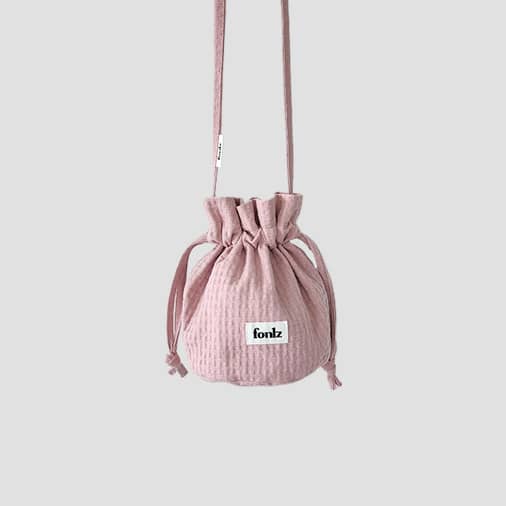 [Fonlz] grit bag(그릿백) - 핑크