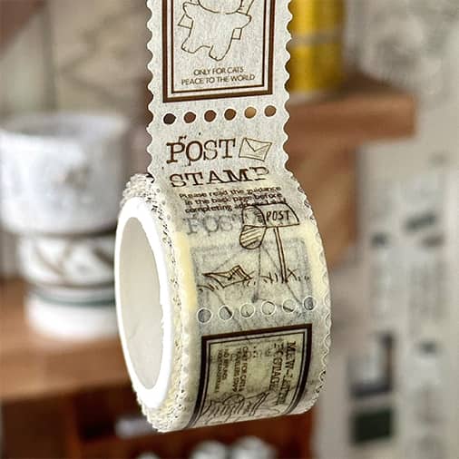 [냥냥빔] Stamp masking tape - Autumn letter
