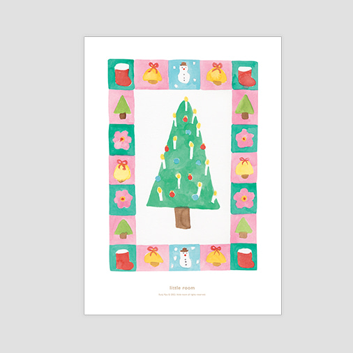 [리틀룸] Christmas Tree Poster